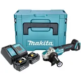 Makita DGA 520 SMJX1 inkl. 2 x 4,0 Ah + Ladegerät + Makpac