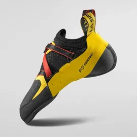 La Sportiva Solution Comp Kinder Kletterschuh - Yellow/Black - 37