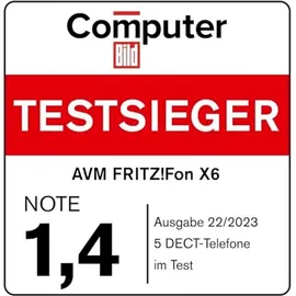 AVM FRITZ!Fon X6 weiß