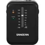 Sangean SR32 tragbares Radio schwarz
