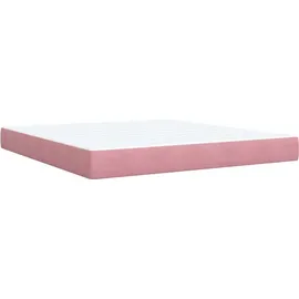 vidaXL Boxspringbett 180 x 200 cm Rosa