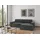 TRENDMANUFAKTUR Ecksofa TRENDMANUFAKTUR "Graz, wahlweise mit Sitzvorschub und Bettkasten, L-Form, Breite 246 cm", grau (dunkelgrau), B:246cm H:73cm T:162cm, 92% Polyester, 8% Polyamid, Sofas, Ecksofa, in Cord-, haustierfreundlichem LEO Struktur- oder LUMOS-3D-Bezug