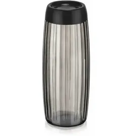 Michelino Vorratsdose elegant riffeloptik grau 1,6 l