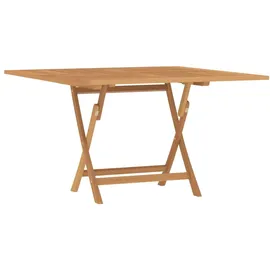 vidaXL Gartentisch 110 x 110 x 75 cm Braun