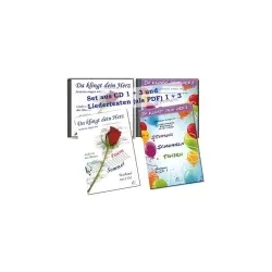 Da klingt Dein Herz, Paket aus CD 1+3 und Liedtexten als Datei 1+3