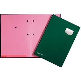 Pagna Unterschriftenmappe A4 Grün/Rosa 10 St.
