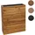 Mendler HWC-L21 77 x 63 x 23 cm Braun