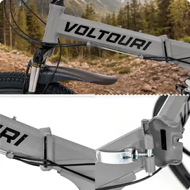thunder® Voltouri 26 Zoll RH 0 cm grau