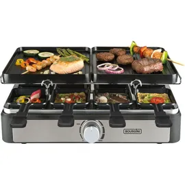 Bourgini Griddle Bpurgini Gourmette Raclette Grill Plus 8personen