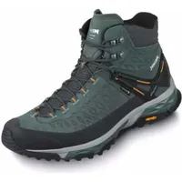 MEINDL Top Trail Mid GTX Herren (Loden/Orange), 47 EU