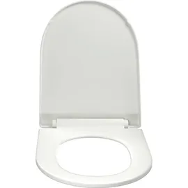 vidaXL Toilettensitz mit Absenkautomatik und Quick-Release Weiß