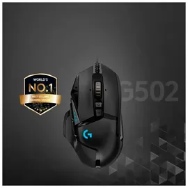 Logitech G502 Hero Gaming Maus schwarz