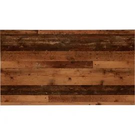 Forte beige Old Wood vintage, schwarz, B:160cm H:74,1cm T:90cm, Tische, Esstisch, Breite 160 cm, Kufengestell im Industrial Look