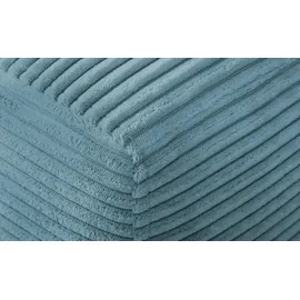 jette home Ecksofa Cord Sila ¦ türkis/petrol ¦ Maße (cm): B: 325 H: 85 T: 224.0