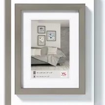 walther + design Construction Designrahmen grau 30x40 cm 2er Set