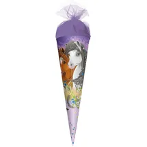 ROTH 673757 Motiv-Schultüte Blumenpferde 35 cm