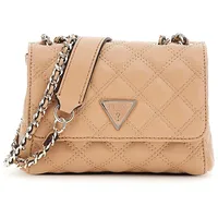 GUESS Giully Mini Bag Umhängetasche 18 cm beige