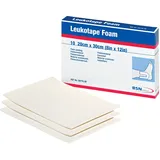 Leukotape Foam Fixierpflaster 30 x 20 cm 10 St.