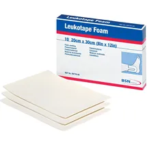 Leukotape Foam Fixierpflaster 30 x 20 cm 10 St.