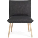 Mobitec Stuhl Soft Stoff Grau Anthrazit