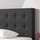 Inter Boxspringbett - anthrazit - H3 - 180x200 cm