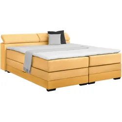 Boxspringbett Sevilla Senfgelb
