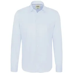 Hemd "BUSINESS" tailliert, langarm 105 - XL - sky