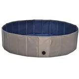 Dehner Lieblinge Hundepool Water Fun, ca. Ø120/H30 cm, Dunkelgrau