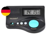 Talkjoy Sprechender Wecker Digitale Sprechende Uhr Alarm Blindenuhr Seniorenweck