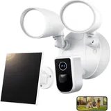 ieGeek Allwetter Solar-Außenkamera Weiß