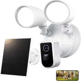 ieGeek Allwetter Solar-Außenkamera Weiß