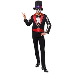 Mister Day of the Dead Herrenkostüm