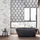 Relaxdays Duschrollo 80 x 240 cm grau