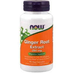 Now Foods Ginger Root Extract 250 mg (90 Kapseln)