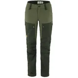 Fjällräven Keb Hosen - Deep Forest / Laurel Green - 42