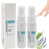 Fußpilz Spray - Intensive Hautpilz und Nagelpilz Spray Behandlung, 2x30ml Fungizid Spray Fusspilz Spray, Schnell Wirksam, Juckreiz-Linderung, Fußpilz Behandlung Schutzspray für Nagel und Fußpflege