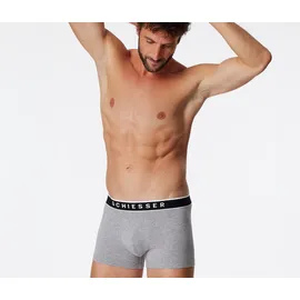 SCHIESSER Boxershorts grau L 3er Pack