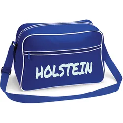 multifanshop Retrotasche - Holstein - Textmarker - Druck weiß - Tasche