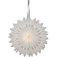 CRYSTAL Weihnachtsstern Ø 50 cm weiß