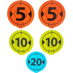 Jazwares - Nerf Zielscheiben - Wall-to-Wall Targets (5er Pack)