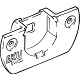 HAWA Clipo 15 Sh Gehäuse zu Laufwerk, Kunststoff anthrazit