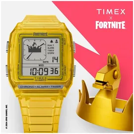 Timex Herren Digital Quarz Armbanduhr LCA x Fortnite
