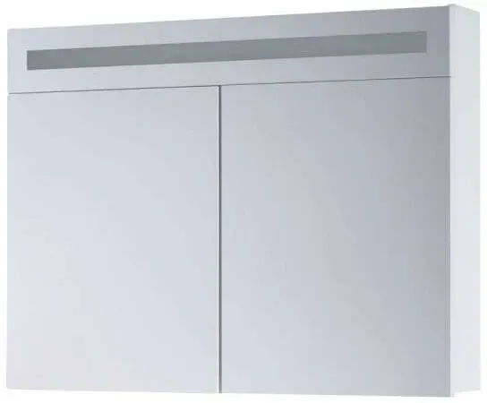 DM-San Duschmeister Spiegelschrank 90 weiss Sano 374 - Badmöbel