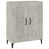 vidaXL Sideboard Betongrau 69,5x34x90 cm Holzwerkstoff