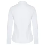 More & More Langarmbluse Stretchbluse Weiß 46