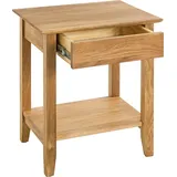 Haku-Möbel Konsole 50 x 40 x 60 cm Eiche