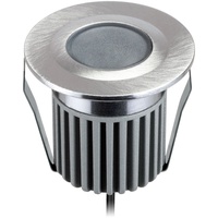 Ledscom.de LED Bodeneinbauleuchte BODES für außen, IP67, aluminium, rund,