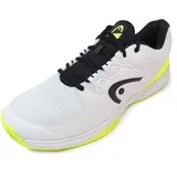 HEAD Unisex Grid Squash-Schuh, Weiß/Gelb, 46.5 EU