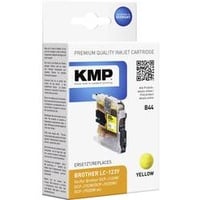 KMP Druckerpatrone ersetzt Brother LC-123Y Kompatibel Gelb B44 1525,0009