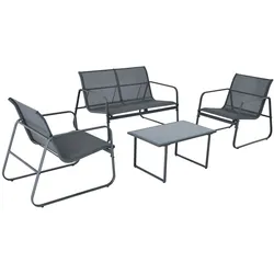 Lounge-Set outdoor MERIDA - Stoff